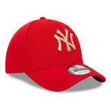 Gorra Neww Era 9forty Yankees Rojo-dorado Unisex 60435237