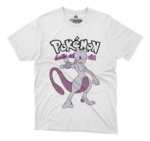 Playera Pokemon Mewtwo Ash Campeon Pika Chu Game Boy