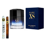Paco Rabanne Pure Xs 100ml Caballero+perfume Cuba 35ml