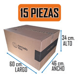 Caja De Cartón Mercado Libre E-commerce 60x46x34cm 15 Piezas