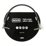 Cable Dunlop Mxr 0.30 Mts Negro Angulado/angulado Dcp1