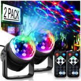 2pcs Disco Ball Disco Lights Colores Dj Lights Strobe Ligh