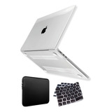 Capa P/ Macbook Air 13.6 M3 M2 Protetor Teclado+ Bag 2024+