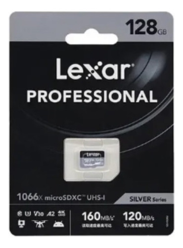 Cartão Memória Lexar Sd Xc 128gb Professional 1066x Uhs-i 