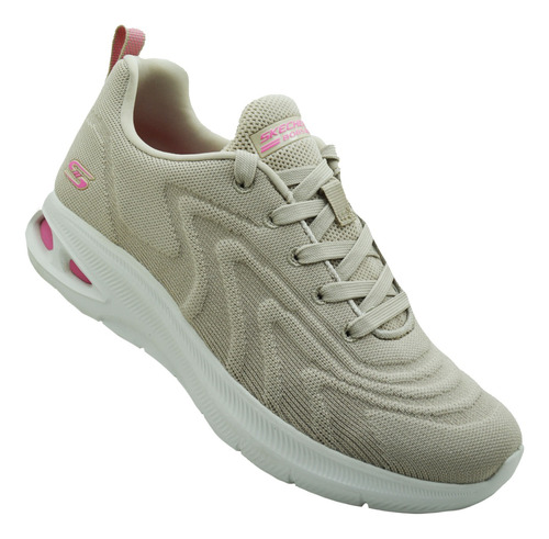 Tenis Skechers Bobs Unity Sleek Prism 117432/tpe Beige Women