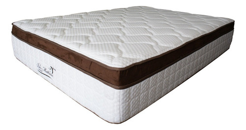 Colchon Bio Mattress Matrimonial Pocket Victory Memory Foam Color Blanco