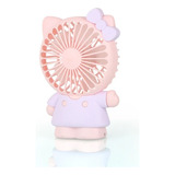 Ventilador Mini Hello Kitty Portatil Usb Recargable