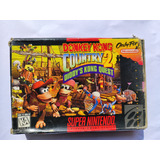 Donkey Kong Country 2 Diddy's Kong Quest Snes Super Nintendo