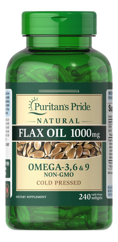 Omega 3 6 9 Linaza Flax Oil - Unidad a $358