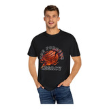 Polera Unisex Basket Nba Legado Algodon Estampado