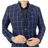 Terno Masculino Barato Noivo Casamento Festa Azul Slim Gg