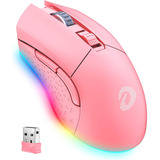 Mouse Inalámbrico Para Juegos Dareu, 10000 Dpi, 7 Botones, R