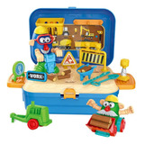 Set Maleta Maletin Infantil Constructor Muñecos Niños Juegos