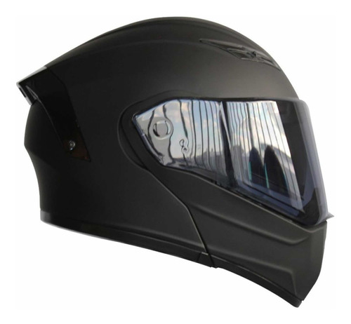 Casco Kov Nueva Linea Dot Luz Led Trasera Estelar Abatible