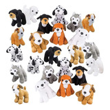 Bulk - 24 Juguetes De Peluche Para Perros Y Cachorros | Paqu