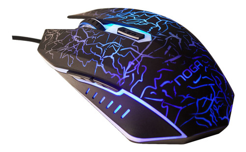 Mouse Gamer Noga Stormer St002 Luz Led Rgb , 2400 Dpi 