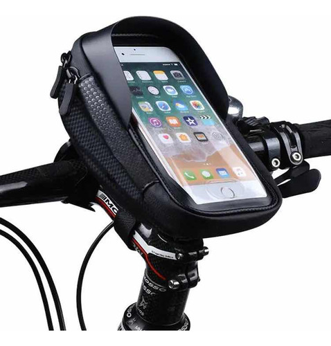 Bolso Alforja Bicicleta Porta Celular Tactil Impermeable Gps