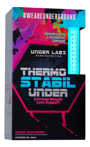 Thermo Stabil Under 450ml Termogênico - Under Labz