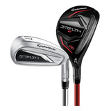 Set Fierros Combo Taylormade Stealth Hd - Acero / Stiff