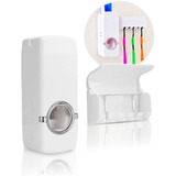 Dispensador De Crema Dental Y Porta Cepillos