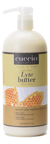 Cuccio Naturale Lyte - Mantequilla Corporal Ultra Transparen