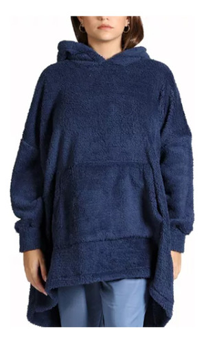 Maxi Buzo Peluche Pijama Oversize Abrigo Unisex Plush Polar