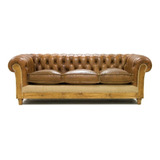 Sillon Chesterfield Constructor Chester Rustico Industrial 