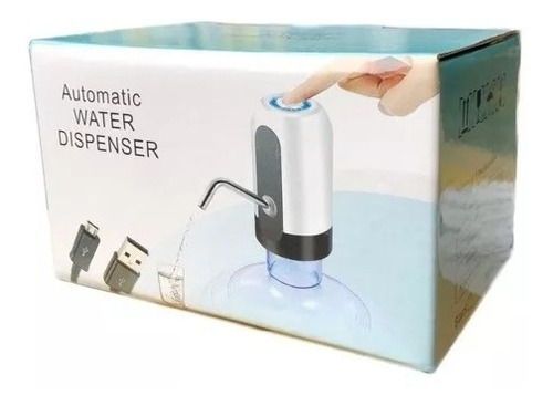 Dispensador Agua Eléctrico Bomba Recargable Usb Botellón