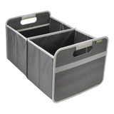 Meori Caja Grande Plegable De Granito Gris, Organizador De B