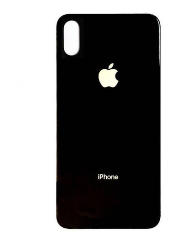 Tapa O Cristal Trasero iPhone XS Hueco Grande Facil Instala
