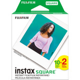 Fujifilm Instax Square - Película Para Fujifilm Instax (2 Unidades, 20 Exposiciones)