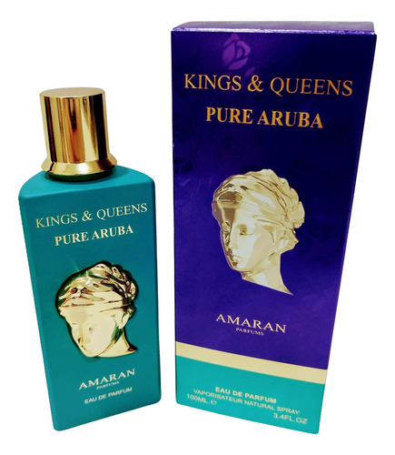 Perfume Amaran Kings & Queens Pure Aruba Eau De Parfum 100ml