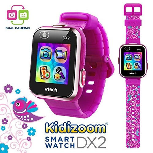 Vtech Kidizoom Smartwatch Dx2 - Edición Especial - Aves Flor