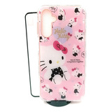 Case Kitty + Mica Templada Para Samsung Galaxy A24