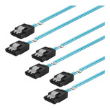 Adcaudx Sata-iii Cable:12 Inches,3 Pack Sata 6gbps Cables...