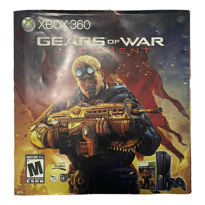 Consola Xbox 360 Slim Gears Of War J Completa Retromx (Reacondicionado) | Meses sin interés