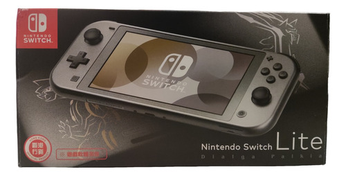Nintendo Switch Lite Gris Version Pokemon Con 1 Juego Usado