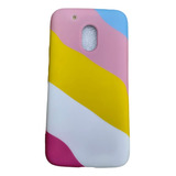 Estuche Forro Funda Goma Para Motorola Moto G4 Play