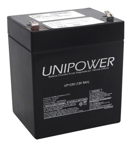 Bateria Selada Unipower 12v 5ah Up1250 F187