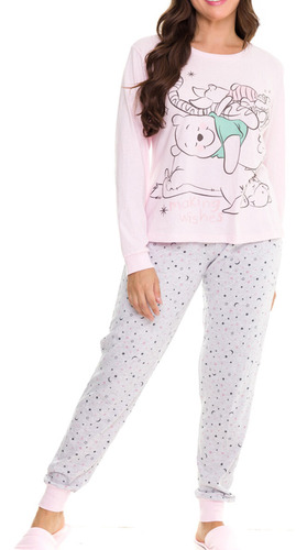 Pijama Feminino Longo Disney 26.42.0001