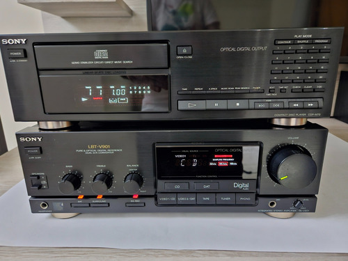 Amplificador Lbt-v901 + Cd Player Conexão Digital (raro)