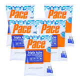 Kit 5 Pastilhas De Cloro Pace Tripla Ação 200g Tablete 3x1