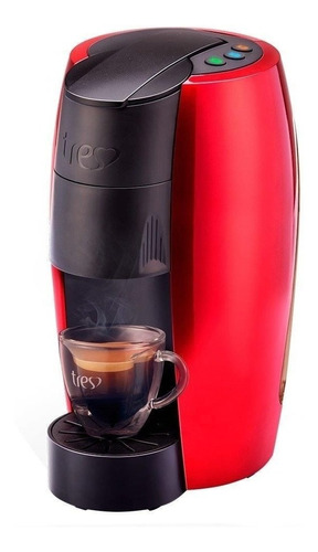 Cafeteira Expresso G1 Lov Vermelho - Tres - 110v