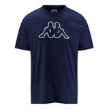 Camiseta Logo Cromen Azul Hombre Kappa Kappa