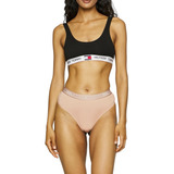 Tanga Tommy Hilfiger Beige Para Mujer - Original 