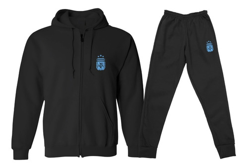 Conjunto Campera Canguro Pantalon Jogging Argentina Campeon