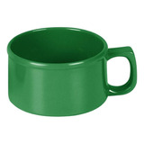 Tazon C/asa Para Sopa 11 Oz. Verde