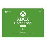 Pc Game Pass 3 Meses Codigo 25 Digitos Microsoft Computador