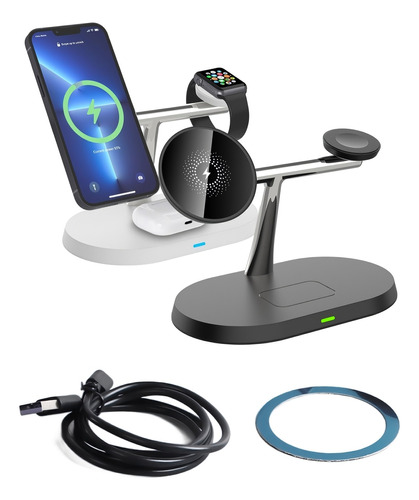 3 En 1 Soporte Carga Inalámbrico Para iPhone/iwatch/airpod