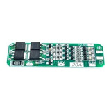 Modulo Protección Para 3  Li-ion 18650 Bms 3 Celdas